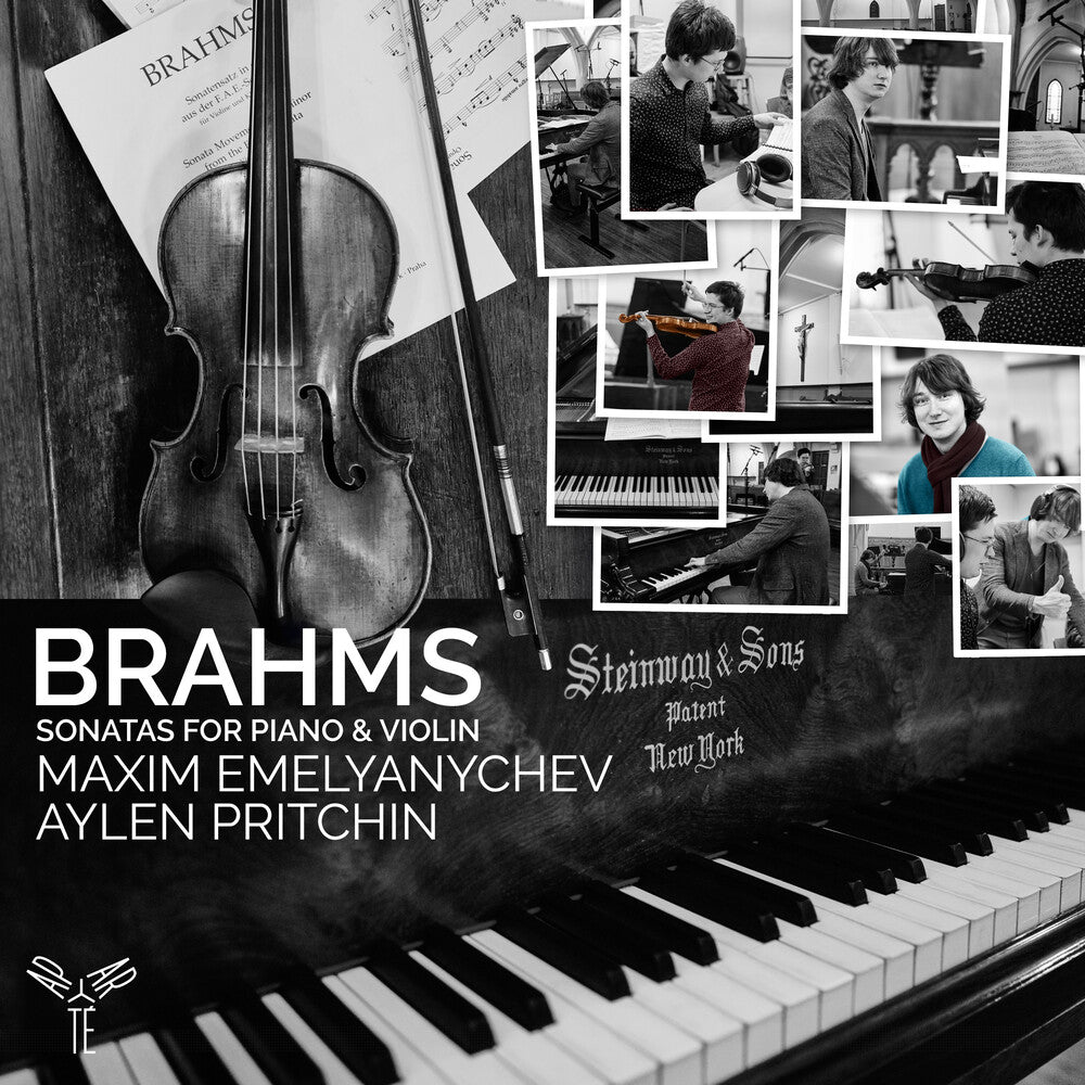 Aylen Pritchin - Brahms: Sonatas For Piano & Violin [CD]