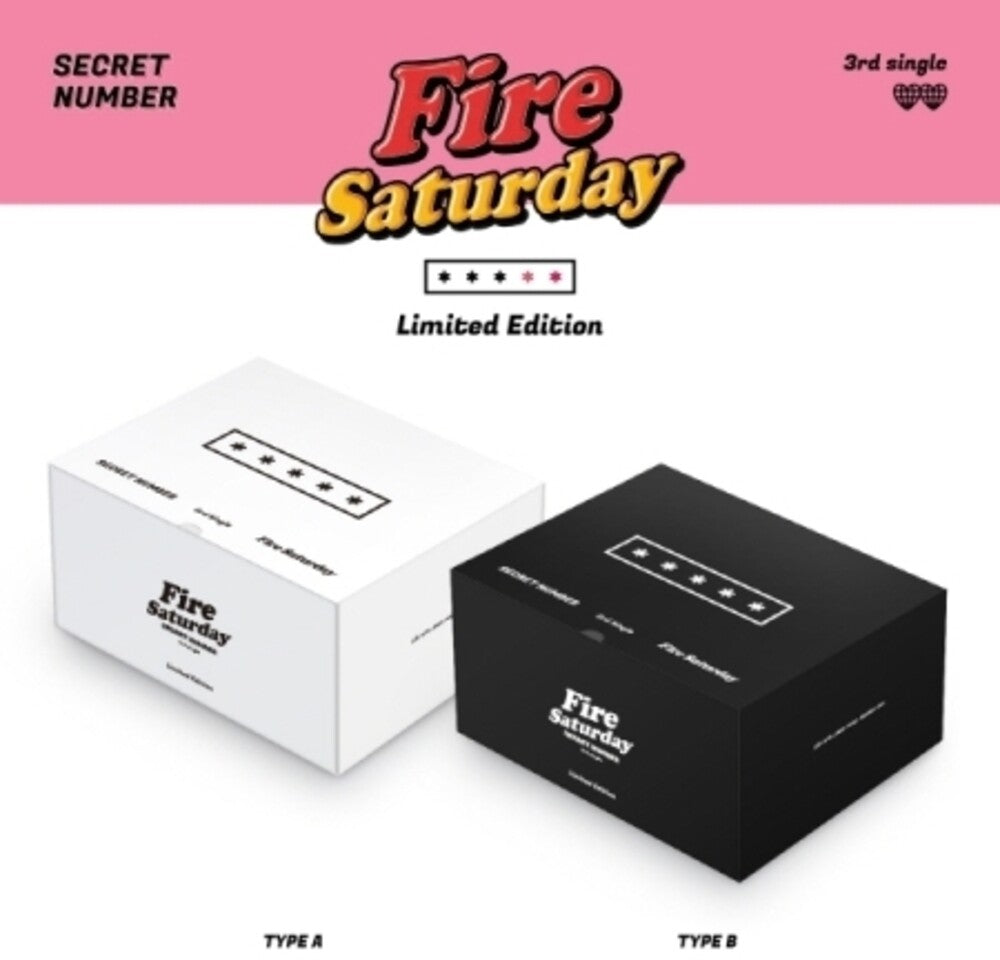 Secret Number - Fire Saturday (Hat) (Stic) (Phob) (Phot) (Asia) [CD]