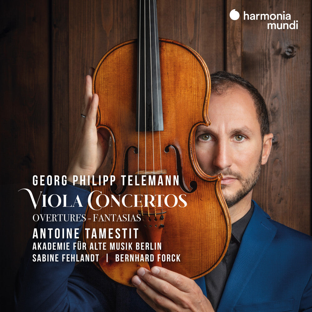 Telemann: Viola Concertos Overtures & Fantasias [CD]