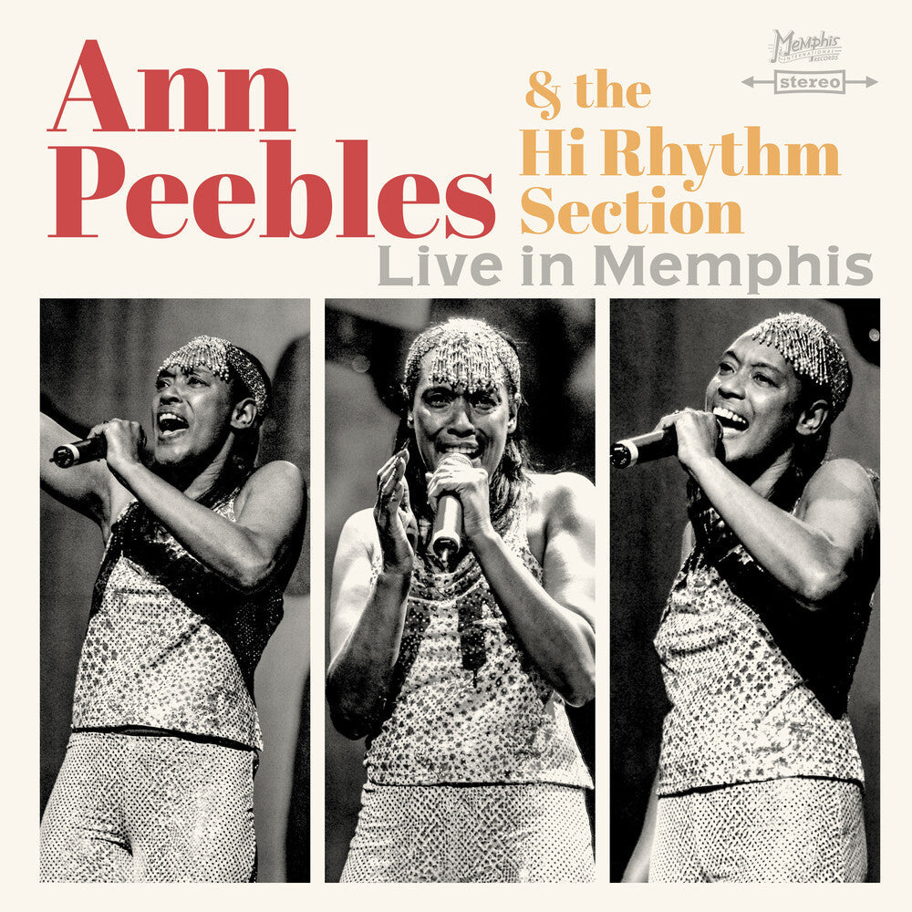 Peebles, Ann & Hi Rhythm Section - Live In Memphis Music CD