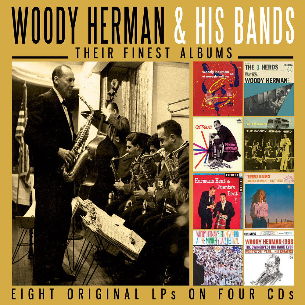 Woddy Herman  & His Bands - His Finest Albums [CD]
