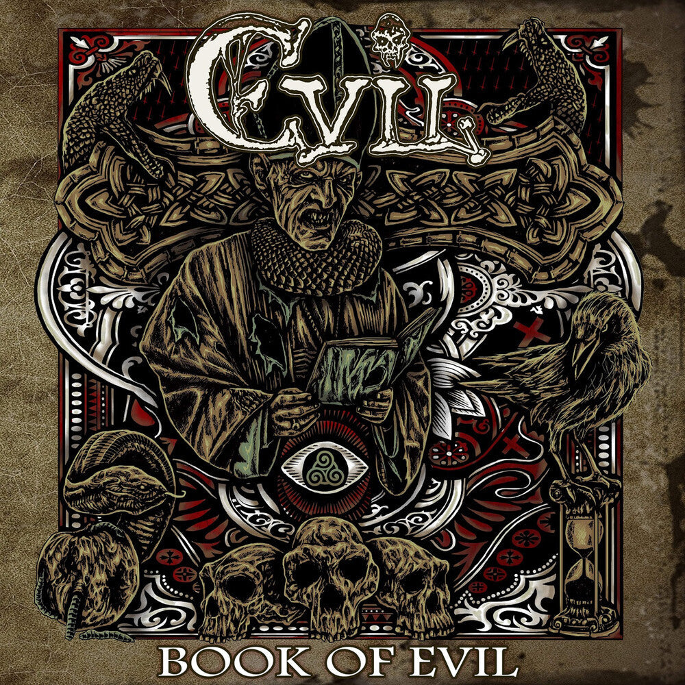 Evil - Book of Evil (Crystal) [LP] Vinyl Record
