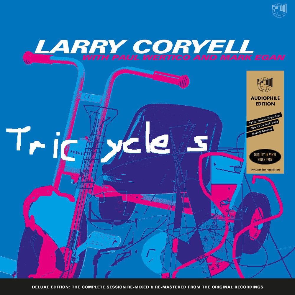 Larry Coryell  / Wertico,Paul / Egan,Mark - Tricycles [LP] Vinyl Record