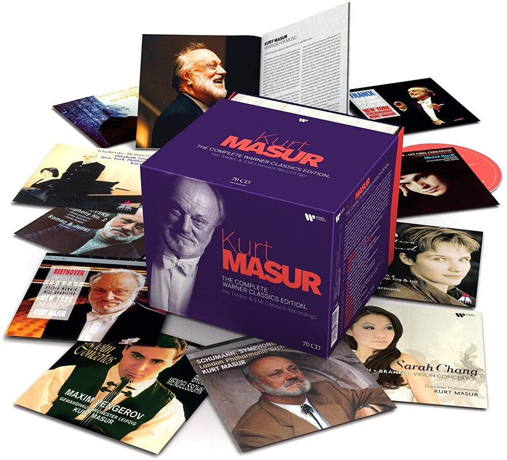 Kurt Masur - Kurt Masur: The Complete Warner Classics Edition - His Teldec & EMI [CD]