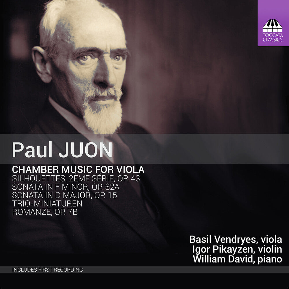 Juon / Vendryes / David - Chamber Music for Viola [CD]