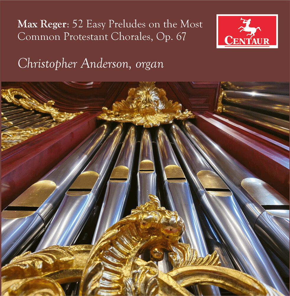 Reger / Anderson - 52 Easy Preludes (2pk) [CD]