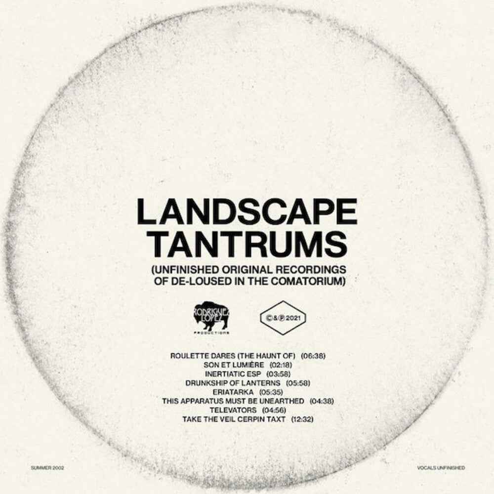 Landscape Tantrums: Unfinished Original Recordings Of De-Loused In The Comatorium - Clear Vinyl [LP]