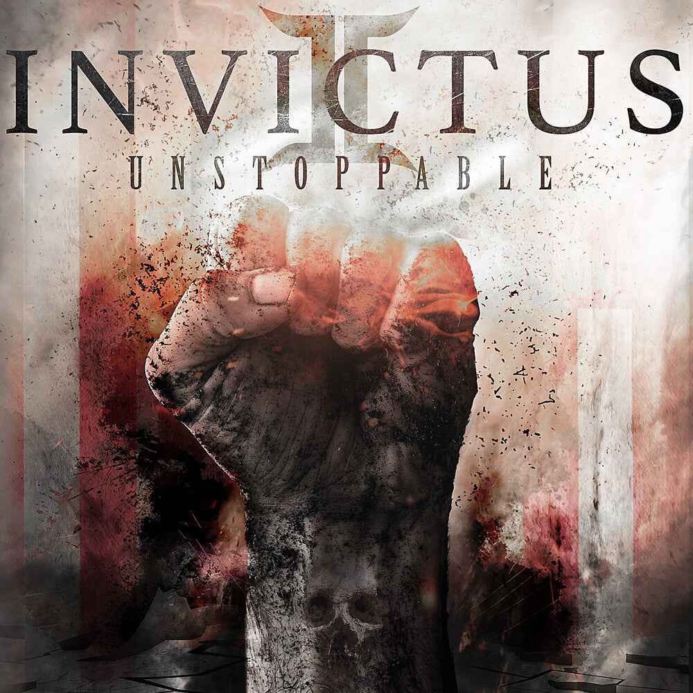 Unstoppable - Clear + Blue Marble + Red Splatter [LP]