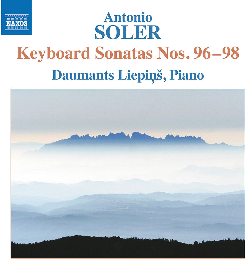 Soler / Liepins - Keyboard Sonatas 96-98 Music CD