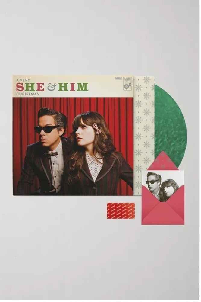 Very She & Him Christmas - Translucent Green (Grn) [LP]