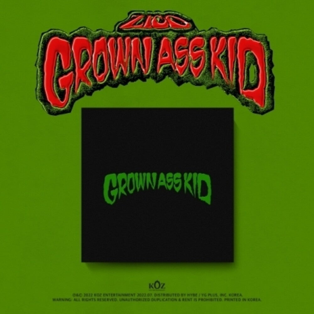 Zico - Grown Ass Kid (Asia) [CD]