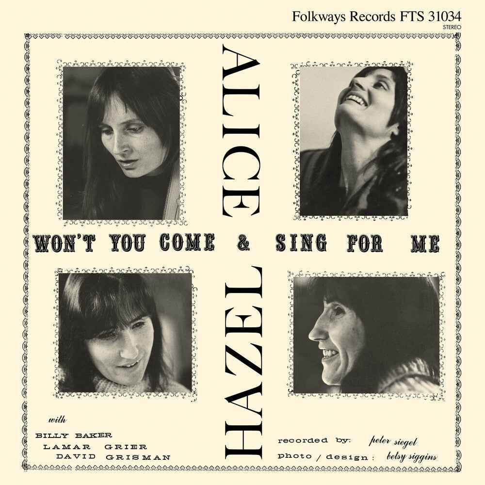Won't You Come & Sing For Me [LP]