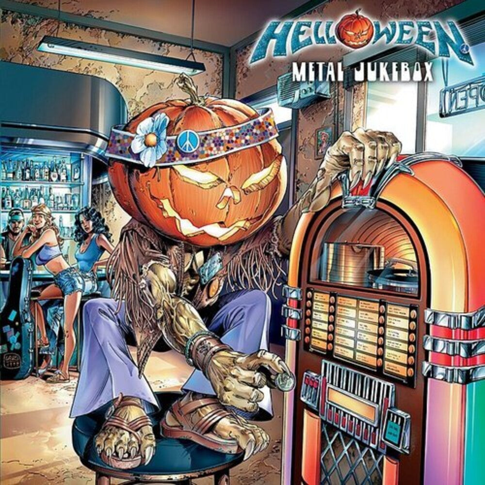 Helloween - Metal Jukebox [Limited Edition Orange & Red Splatter LP] Vinyl Record