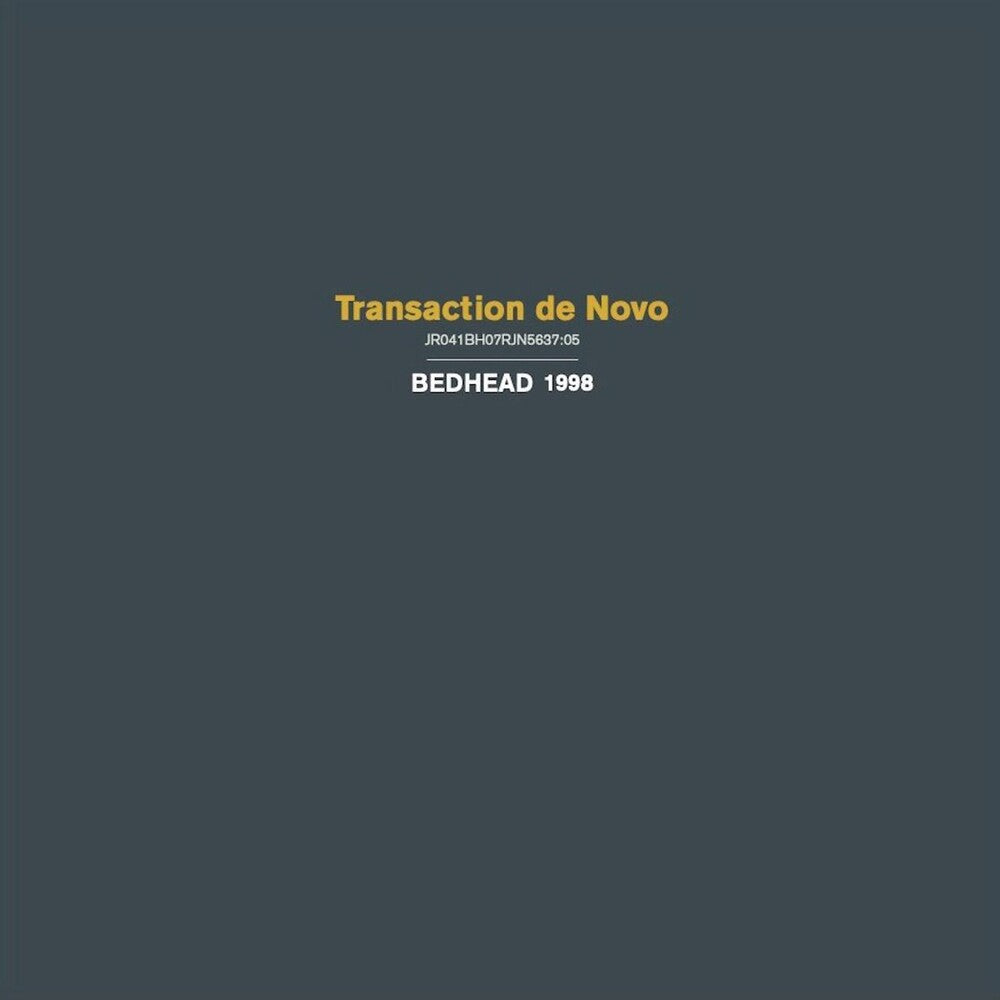 Transaction De Novo - Gold [Colored Vinyl] (Gol)