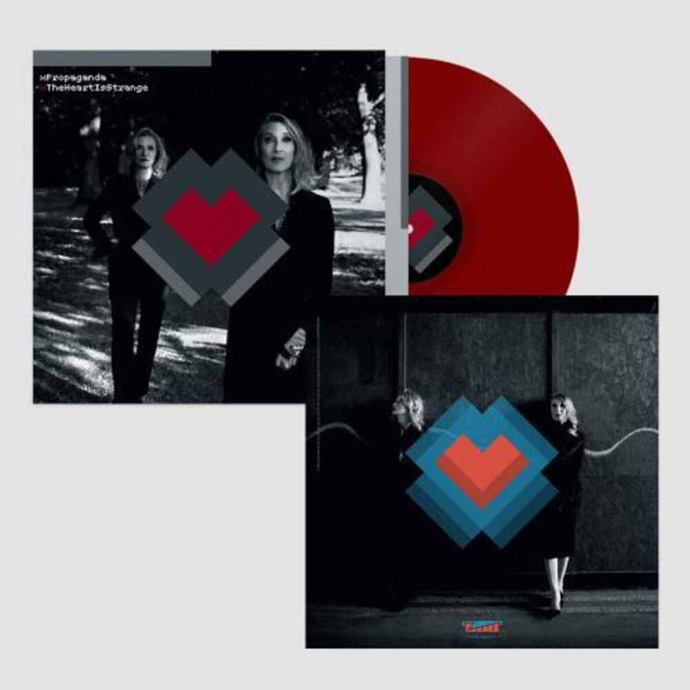 Heart Is Strange - Red Colored Vinyl with Art Print [LP]