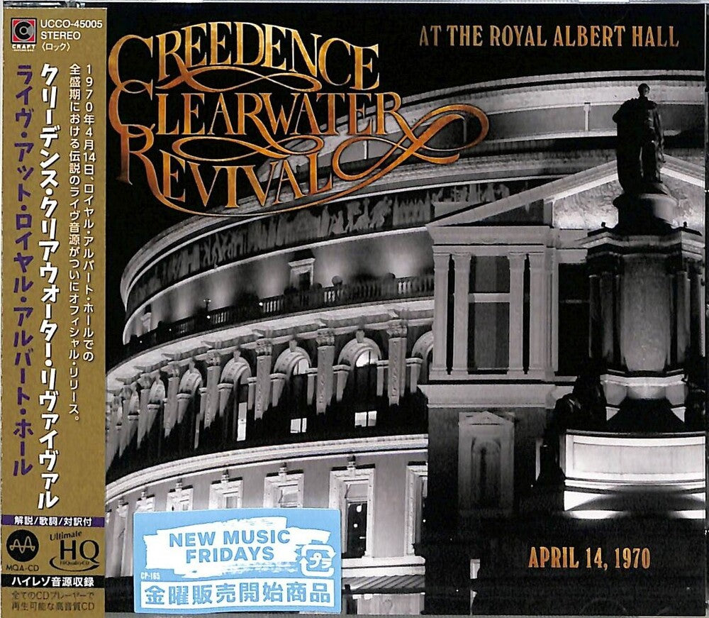 Creedence Clearwater Revival - Live At Royal Albert Hall - MQA x UHQCD Music CD