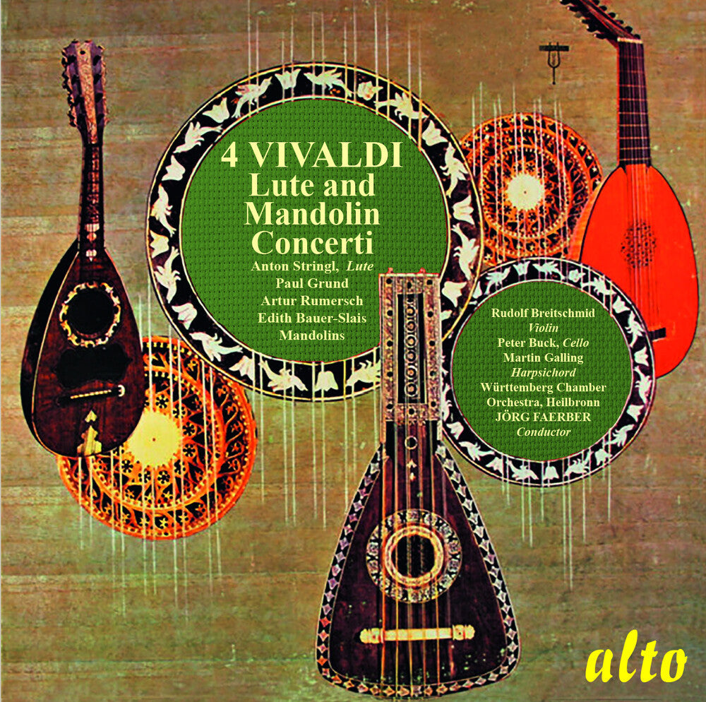 Paul Grund - Vivaldi Etc Lute & Mandolin Concertos [CD]