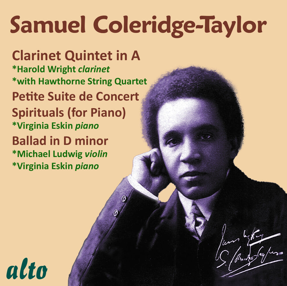 Virginia Eskin - Samuel Coleridge -Taylor 1875-1912 [CD]