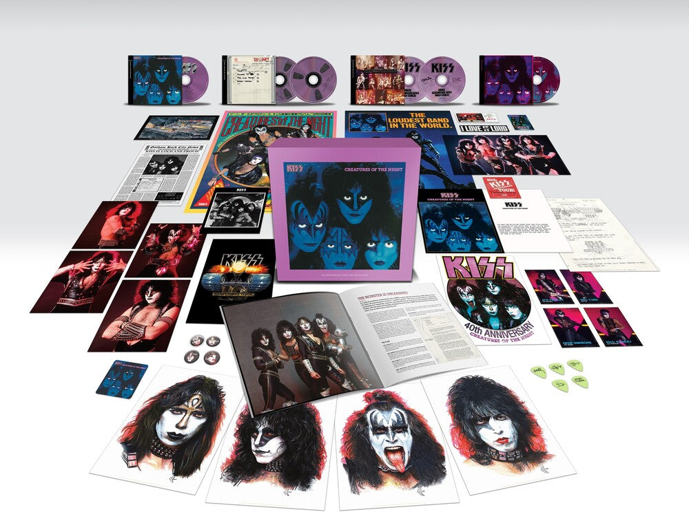 KISS - Creatures Of The Night: 40th Anniversary [Super Deluxe 5 CD/Blu-ray Box Set]