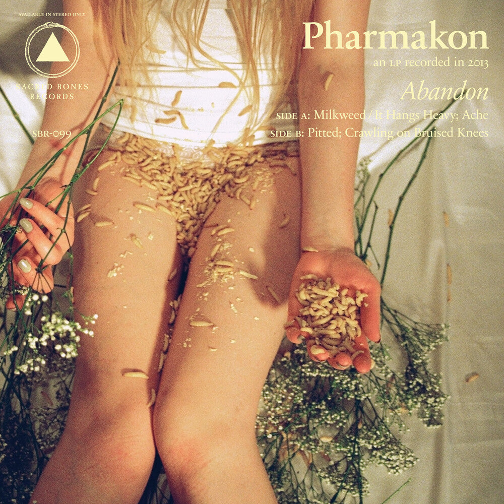 Pharmakon - Abandon: SB 15 Year Edition [Black White & Orange Starburst LP] Vinyl Record