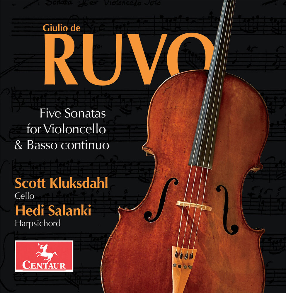 Ruvo / Kluksdahl / Salanki - Five Sonatas For Violoncello & Basso Continuo Music CD