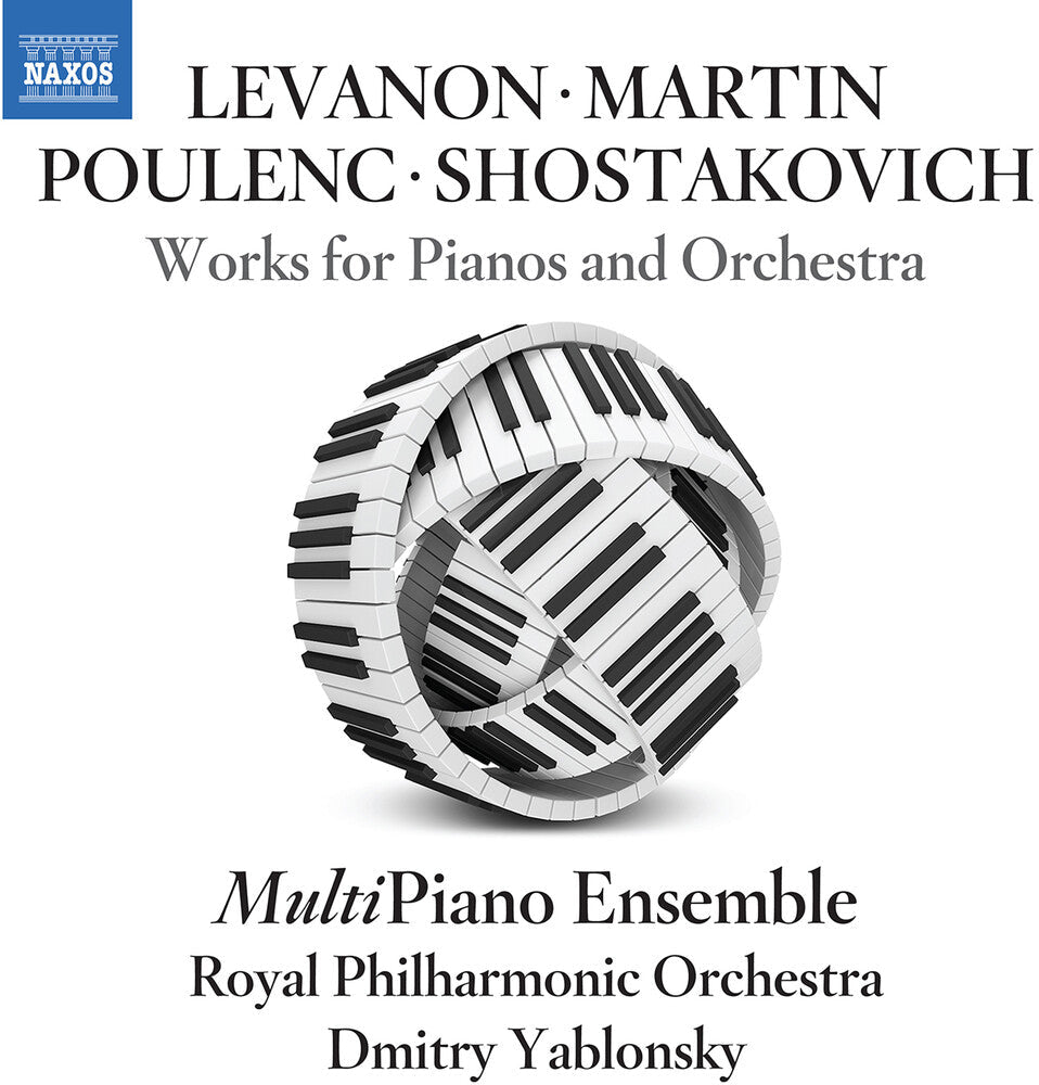 Levanon / Martin / Poulenc - Works for Pianos & Orchestra [CD]