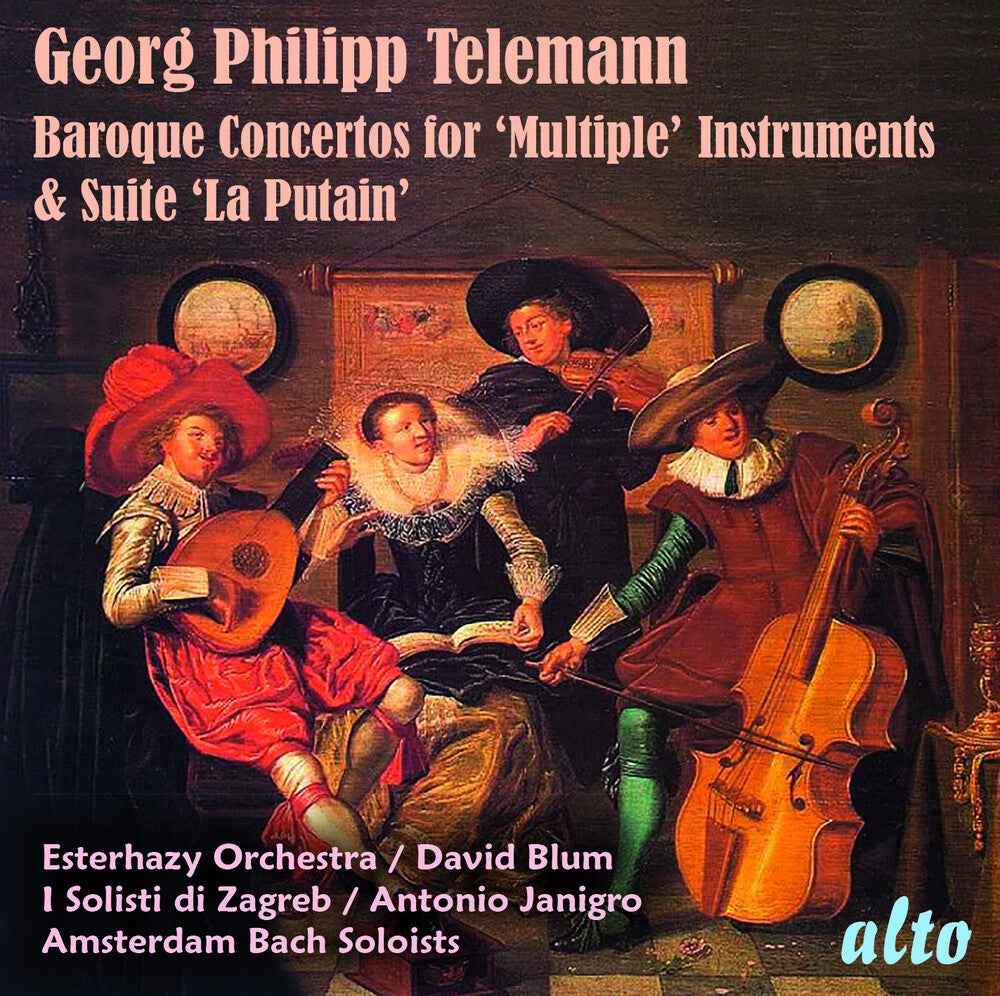 Telemann 'multi-Instrument' Concertos [CD]