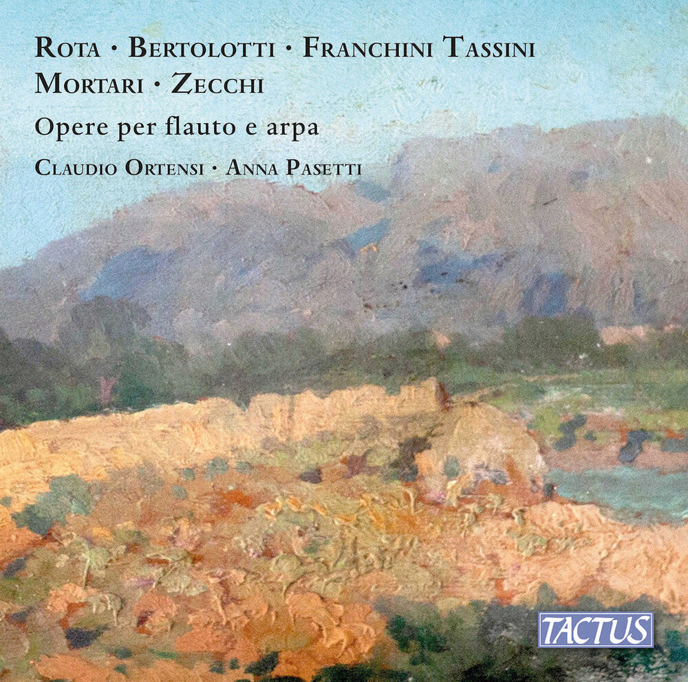 Bertolotti / Ortensi / Pasetti - Works For Flute & Harp Music CD