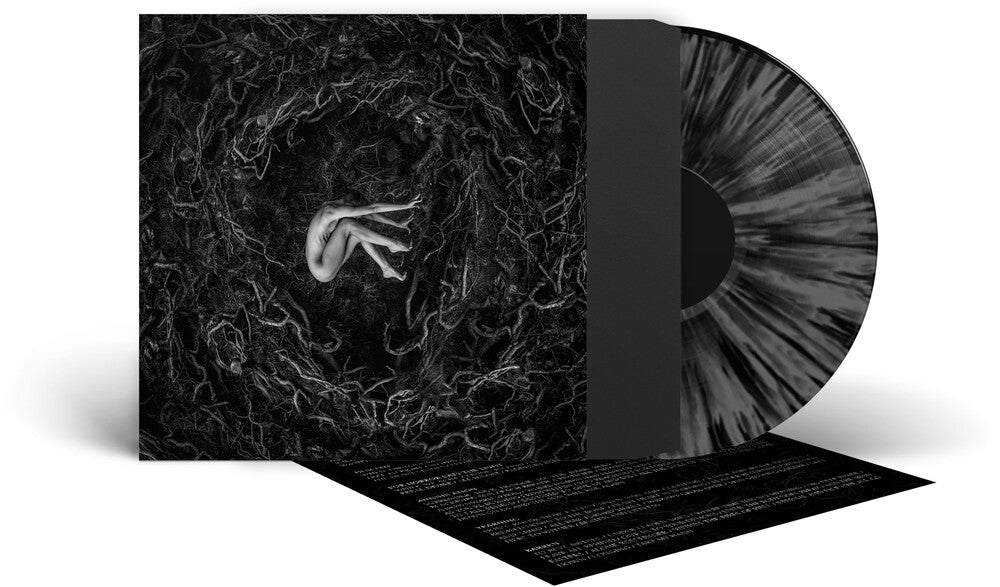FVNERALS - Let The Earth Be Silent - Grey/Black Splatter [LP] Vinyl Record
