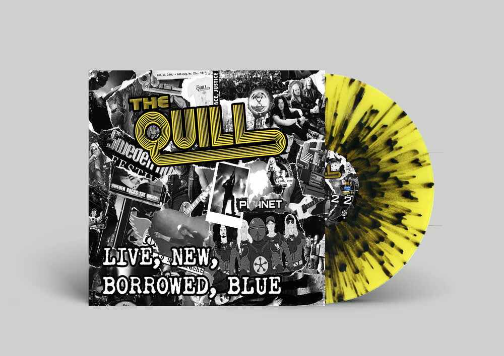 Live, New, Borrowed, Blue - Black Yellow Splatter [LP]