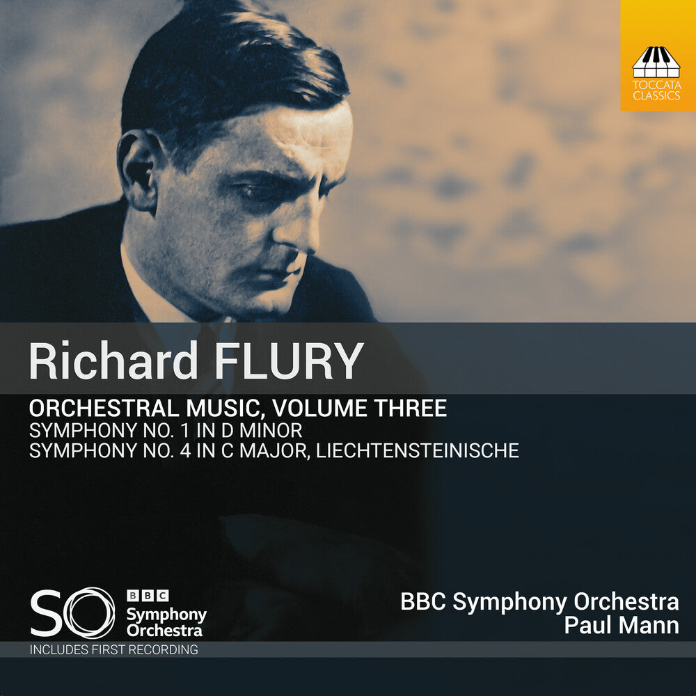 Flury / Bbc Symphony Orchestra - Orchestral Music Vol. 3 [CD]