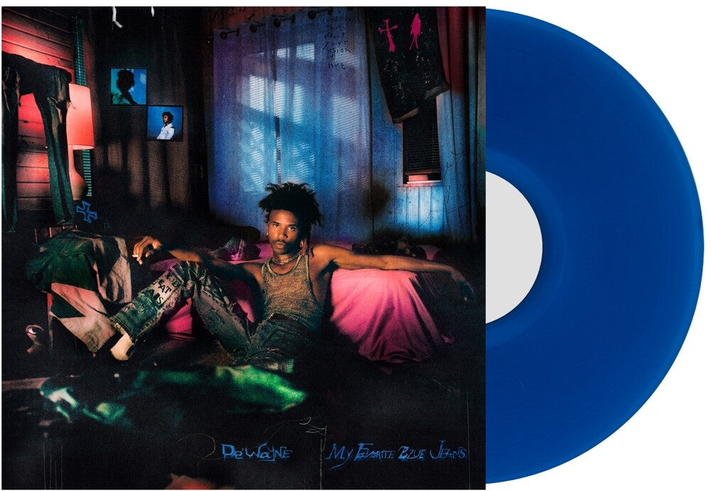 DE'WAYNE - My Favorite Blue Jeans - Transparent Blue (Blue) [LP] Vinyl Record