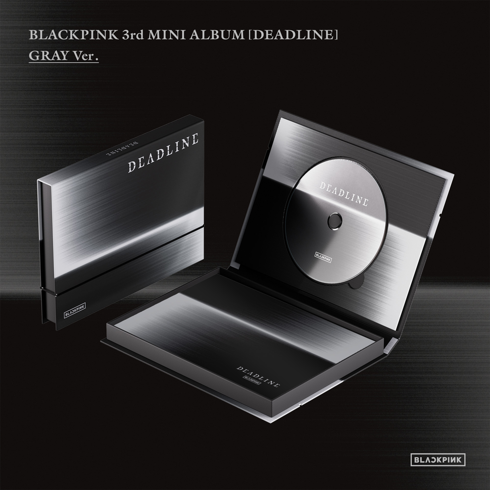 BLACKPINK 3RD MINI ALBUM - DEADLINE [GRAY VER.]