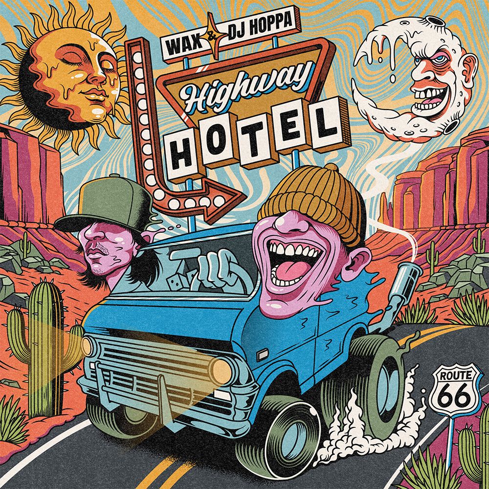 Pre-Order: Highway Hotel [Pink and Green]