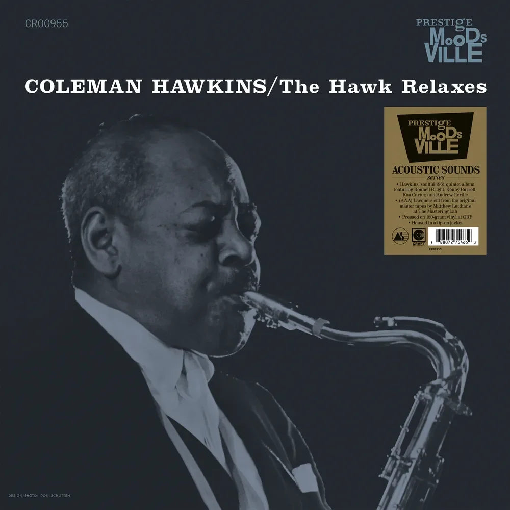 Pre-Order: The Hawk Relaxes - Moodsville Acoustic Sounds Series [180g Black - Stoughton tip-on jacket and OBI]