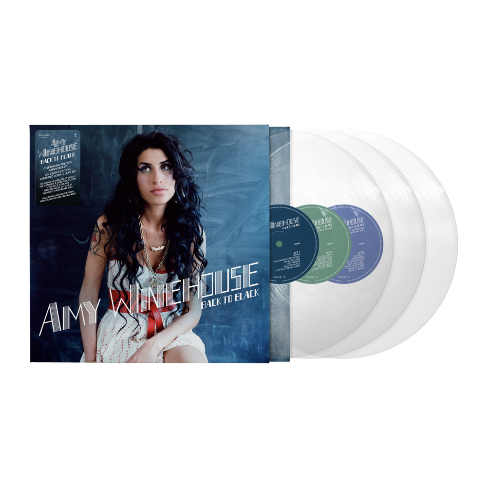 Pre-Order: Back To Black - 20th Anniversary [Deluxe Ultra Clear 3LP]