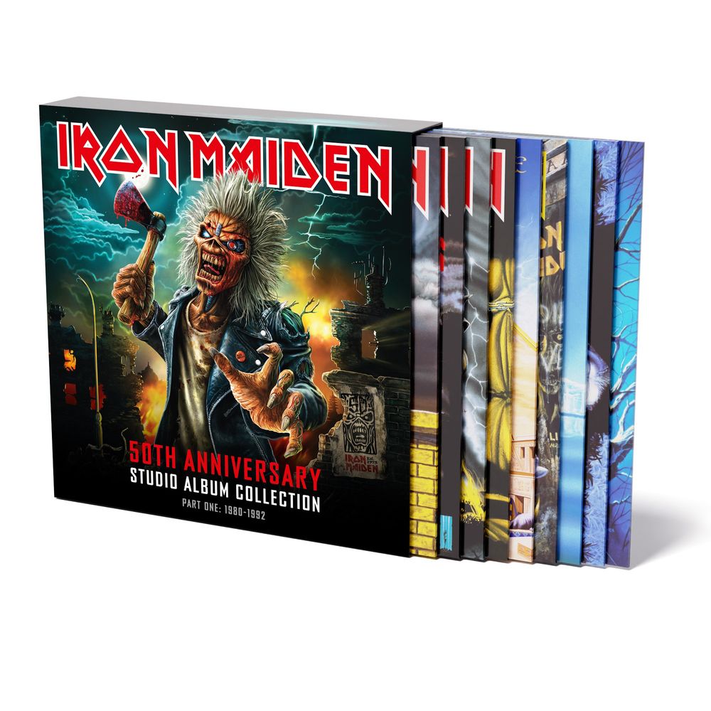 Pre-Order: 50th Anniversary Studio Album Collection, Part One: 1980-1992 [Multicolor 10 LP Box Set]