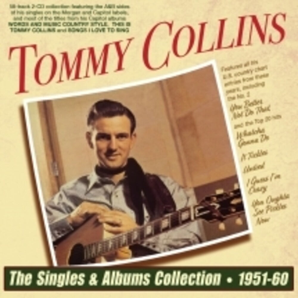 Tommy Collins - Singles & Albums Collection 1951-60 [CD]