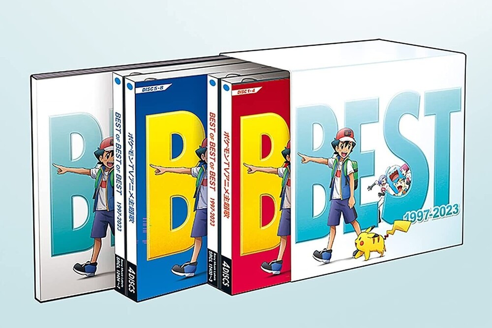 Pokemon: Theme Song Collection Best Of Best Of Best 1997-2023 (Original Soundtrack) [CD]