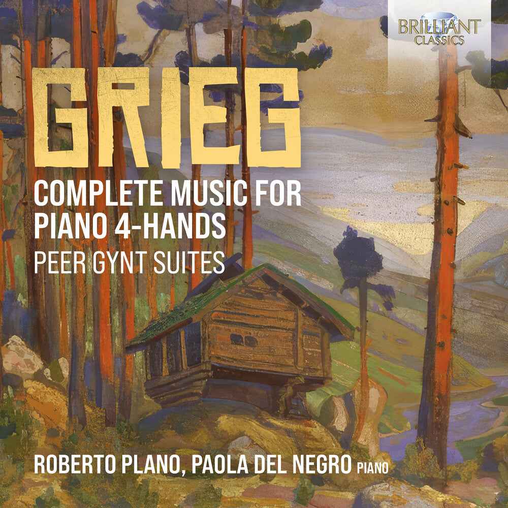 Complete Music For Piano 4-Hands Peer Gynt Suites [CD]