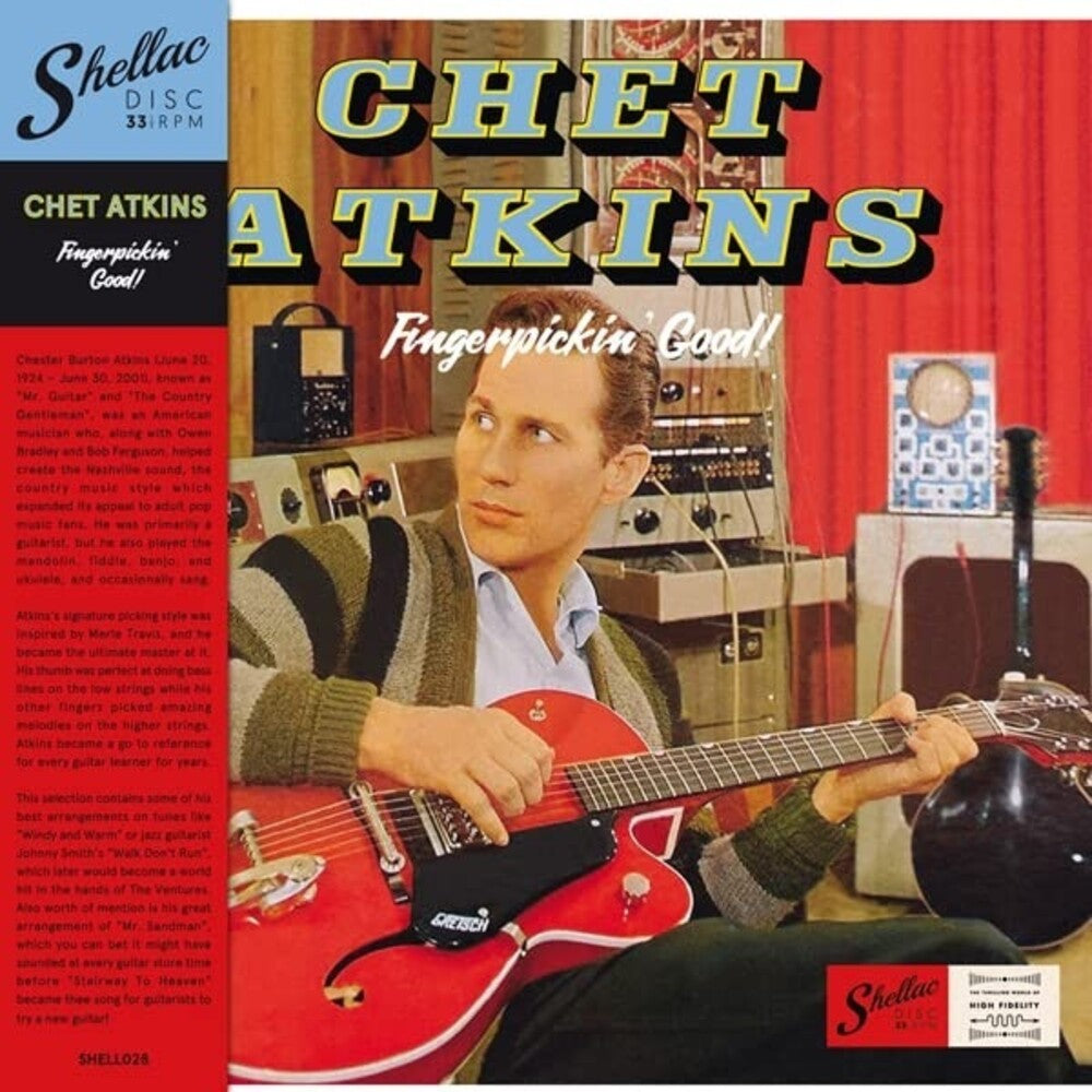 Atkins, Chet - Finger Pickin' Good [LP] Vinyl Record
