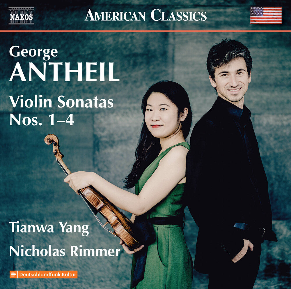 Antheil / Rimmer / Yang - Violin Sonatas Nos. 1-4 [CD]