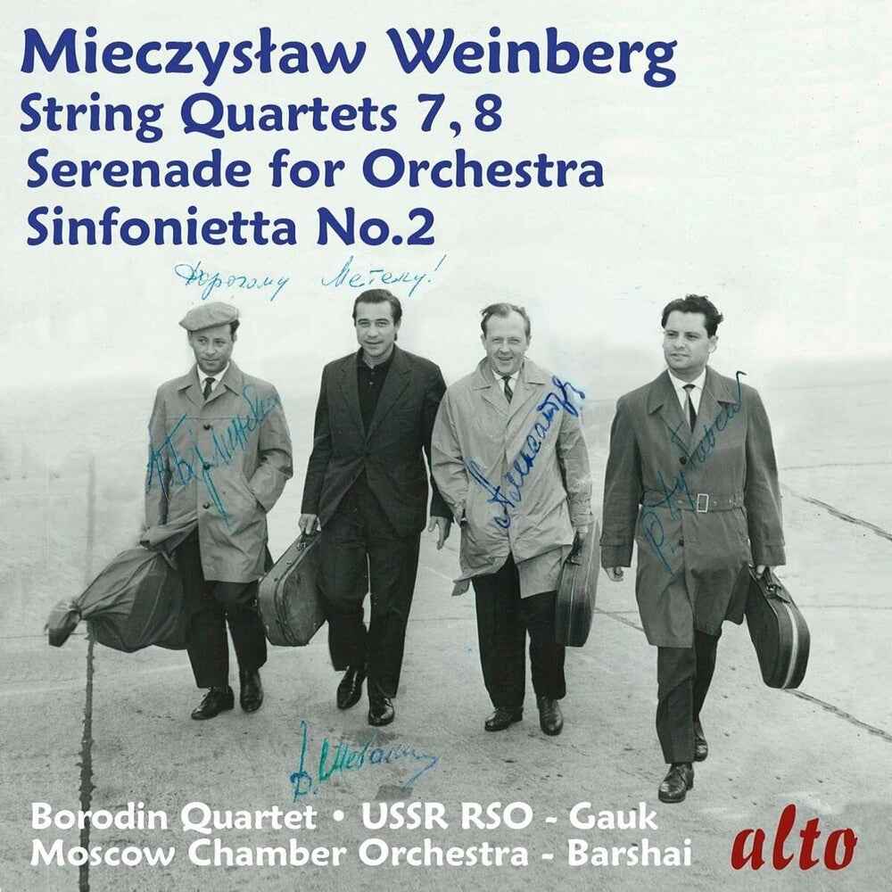 Mieczyslaw Weinberg: Str Qrts Nos. 7 & 8 [CD]