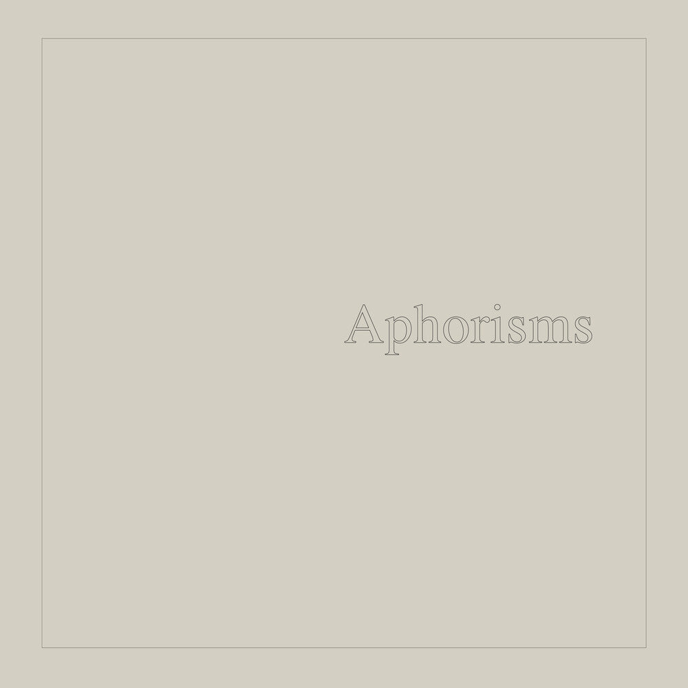 Aphorisms [2LP]