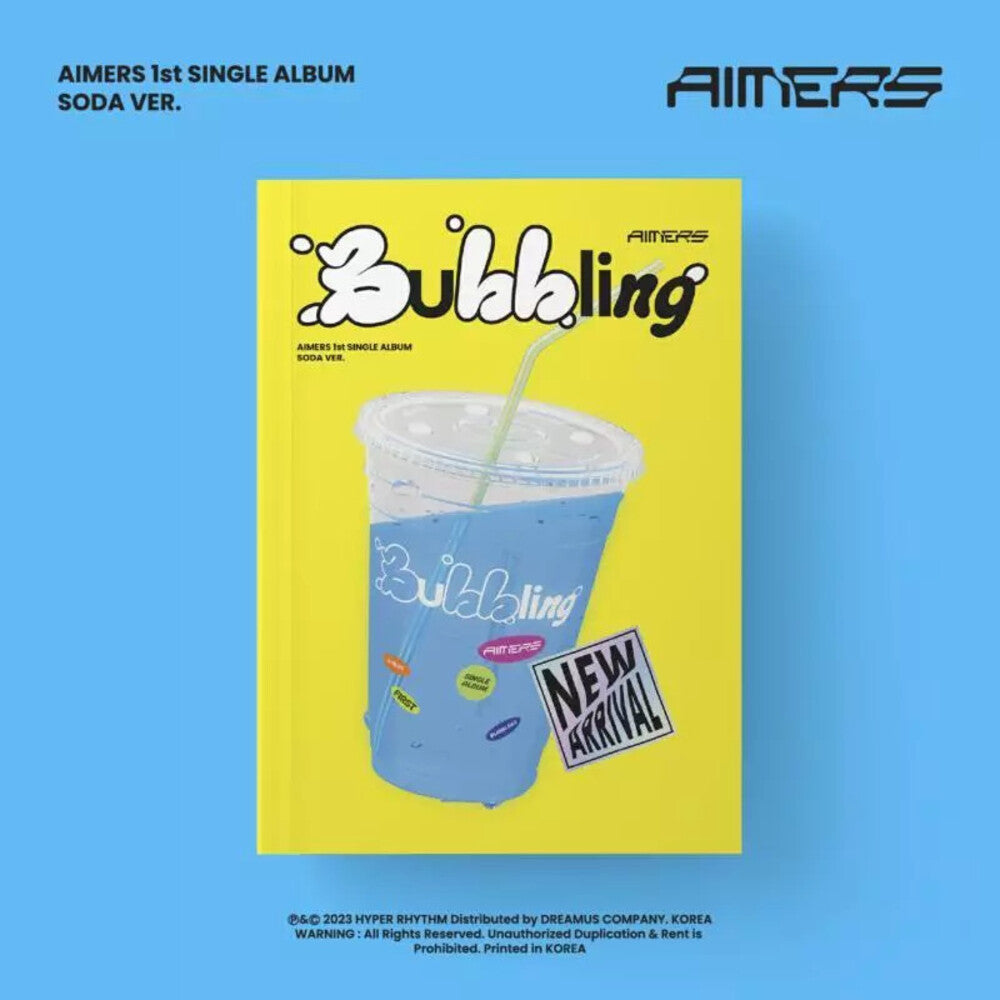 Aimers - 1st Single (Bubbling) (Soda Ver.) (Post) (Stic) [CD]