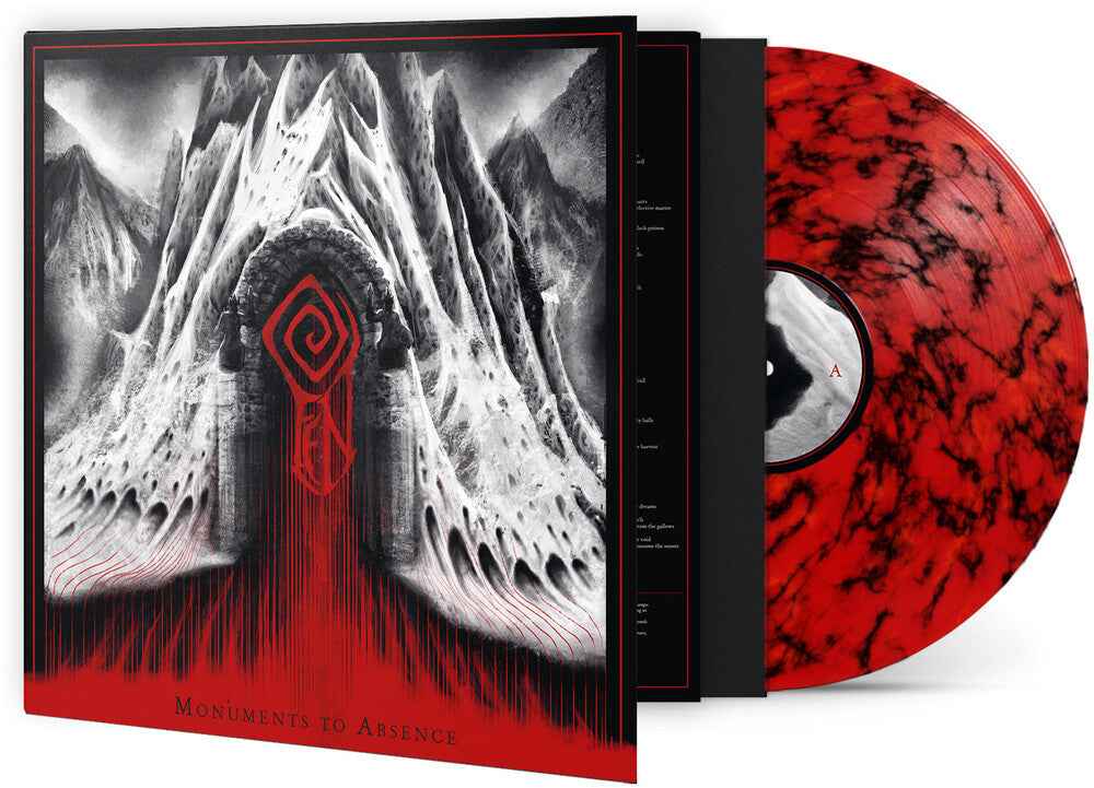 Monuments To Absence - Red/Black Marble (Blk) [LP]