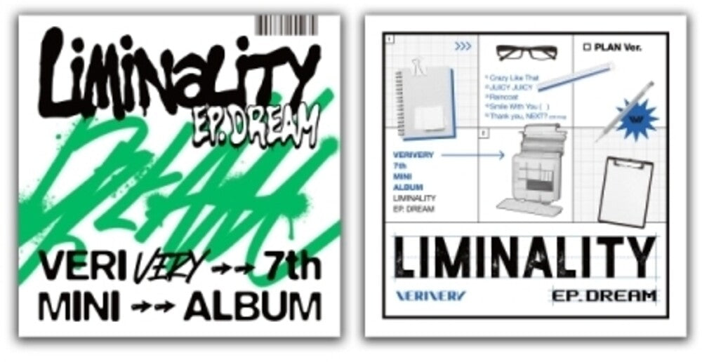 VERIVERY - Liminality Ep - Dream (Post) (Stic) (Phob) (Phot) [CD]