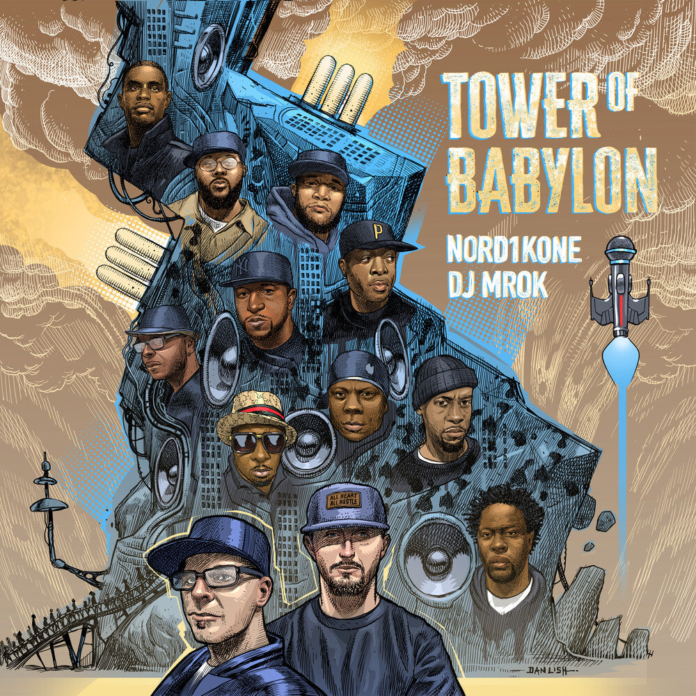 Nord1Kone & DJ Mrok - Tower Of Babylon [LP] Vinyl Record
