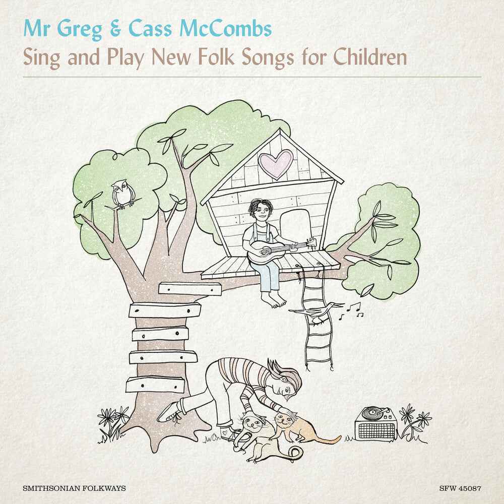Mr. Greg & Cass McCombs Sing & Play New Folk Songs for Children [LP]