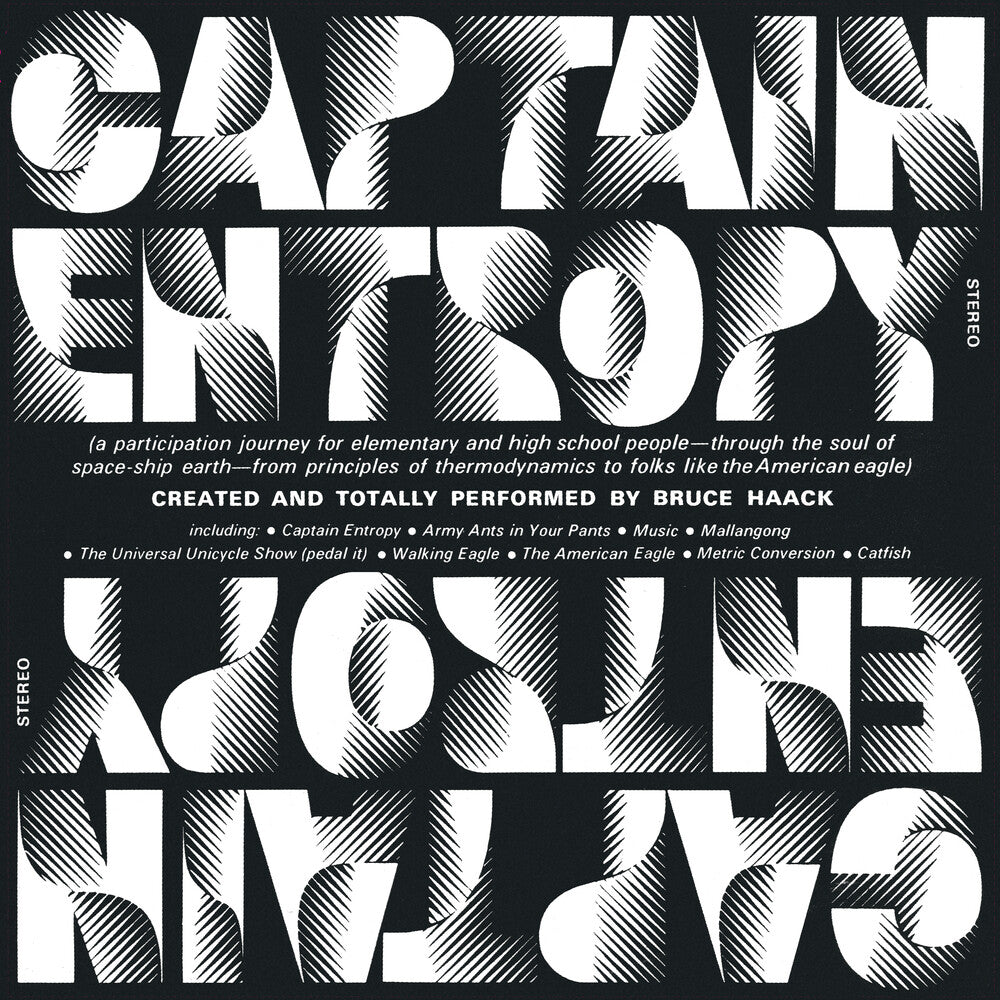 Bruce Haack - Captain Entropy [Clear Vinyl] Vinyl Record